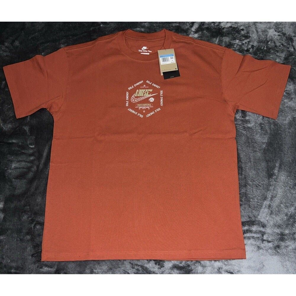 SMALL Nike Sportswear Max90 “Swooshtopia” Sole Energy T-Shirt FD1305-832